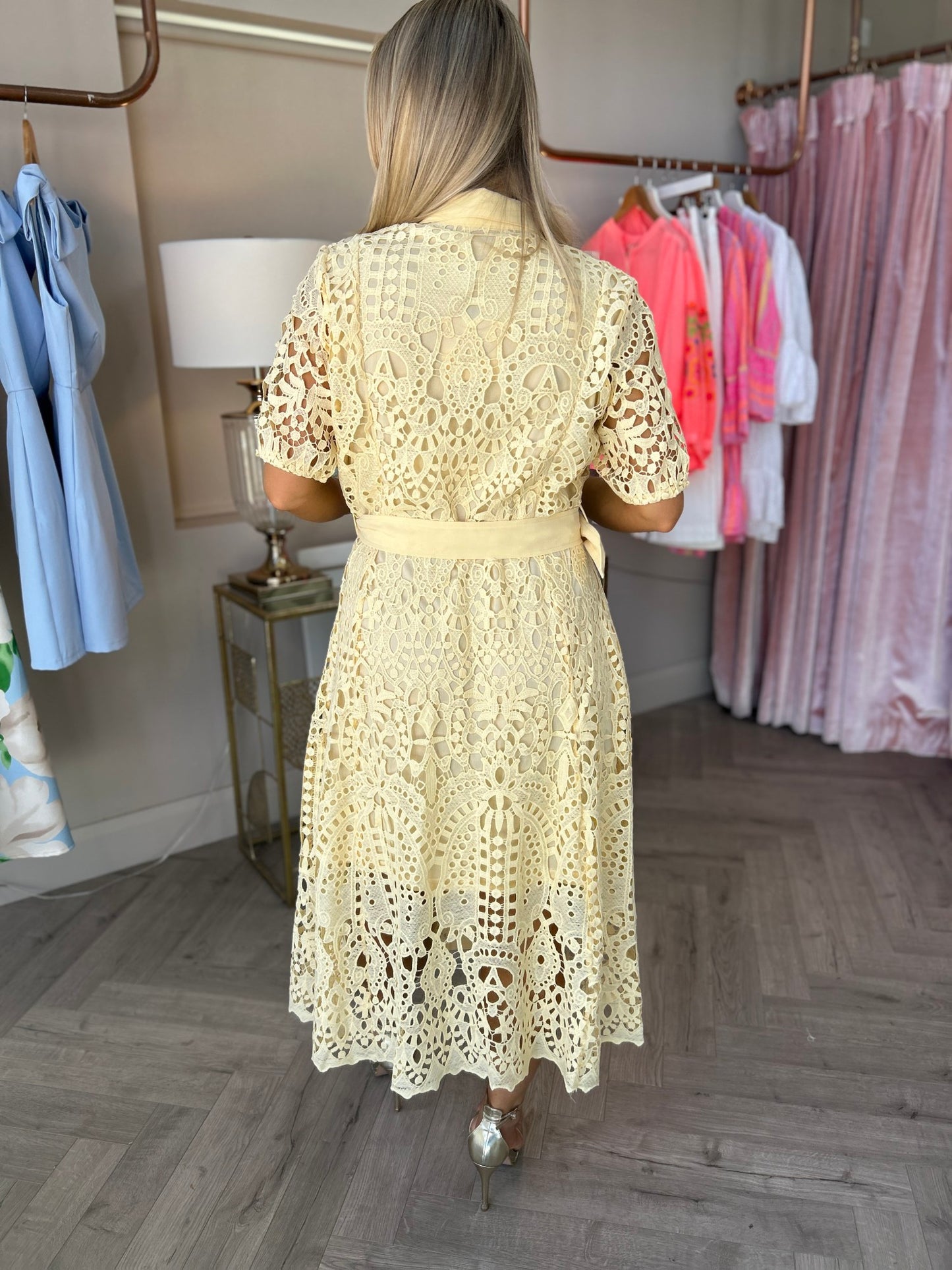 Meadow Dress Yellow - Image 2