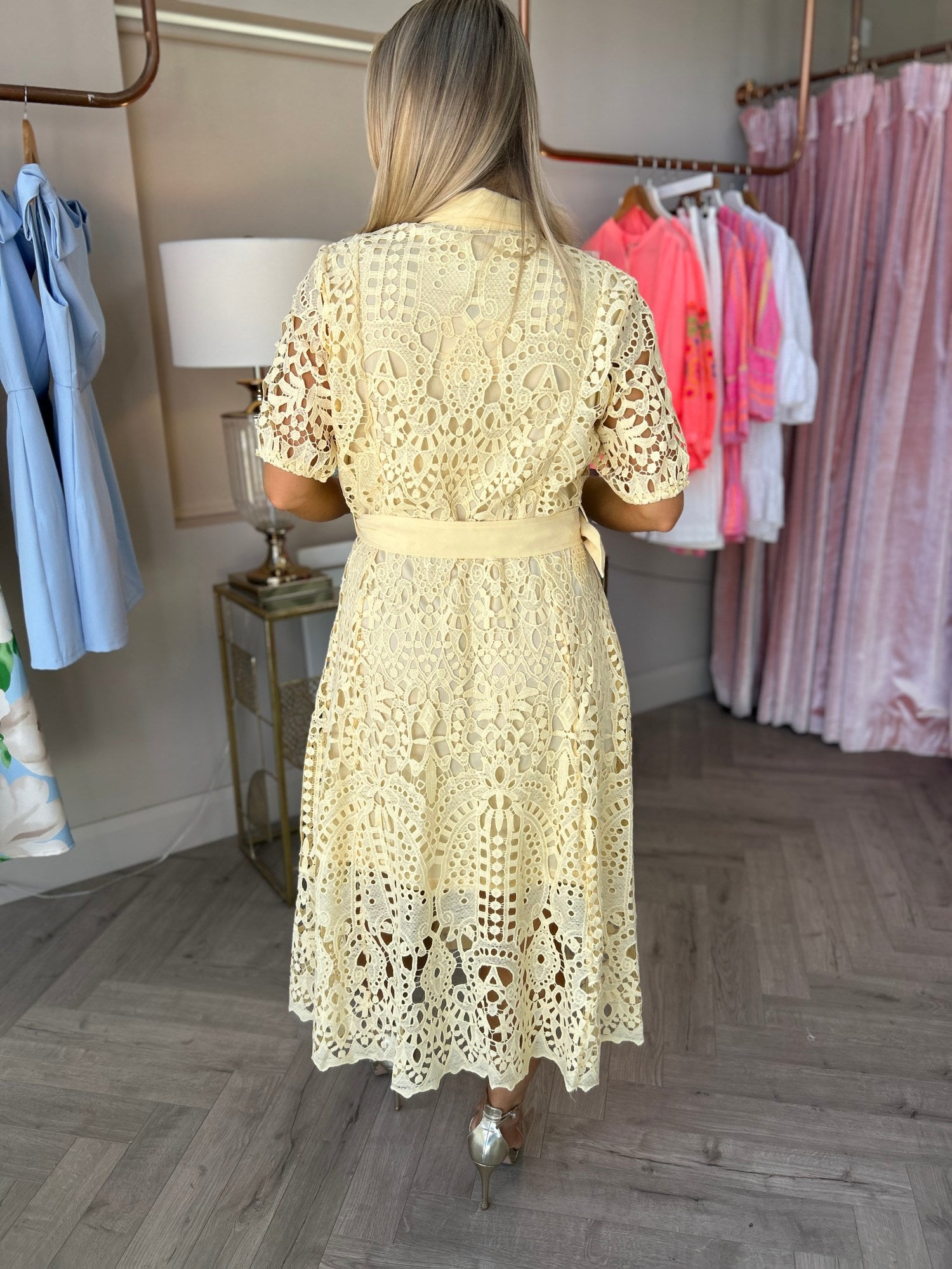 Meadow Dress Yellow - Image 2