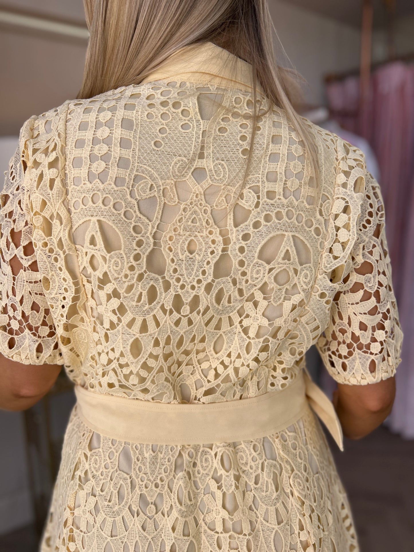 Meadow Dress Yellow - Image 7