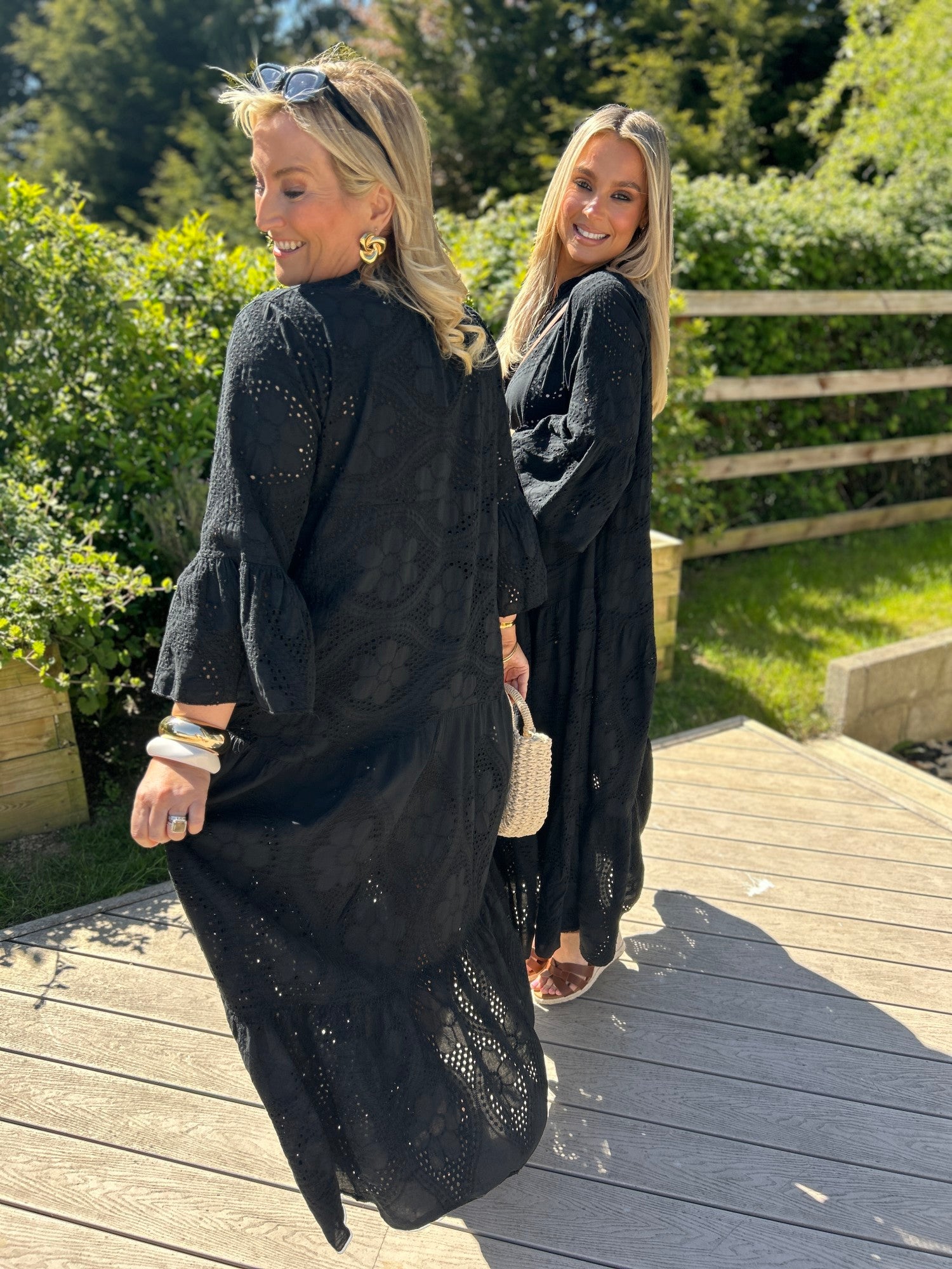 Jemma Beach Dress Black - Image 3