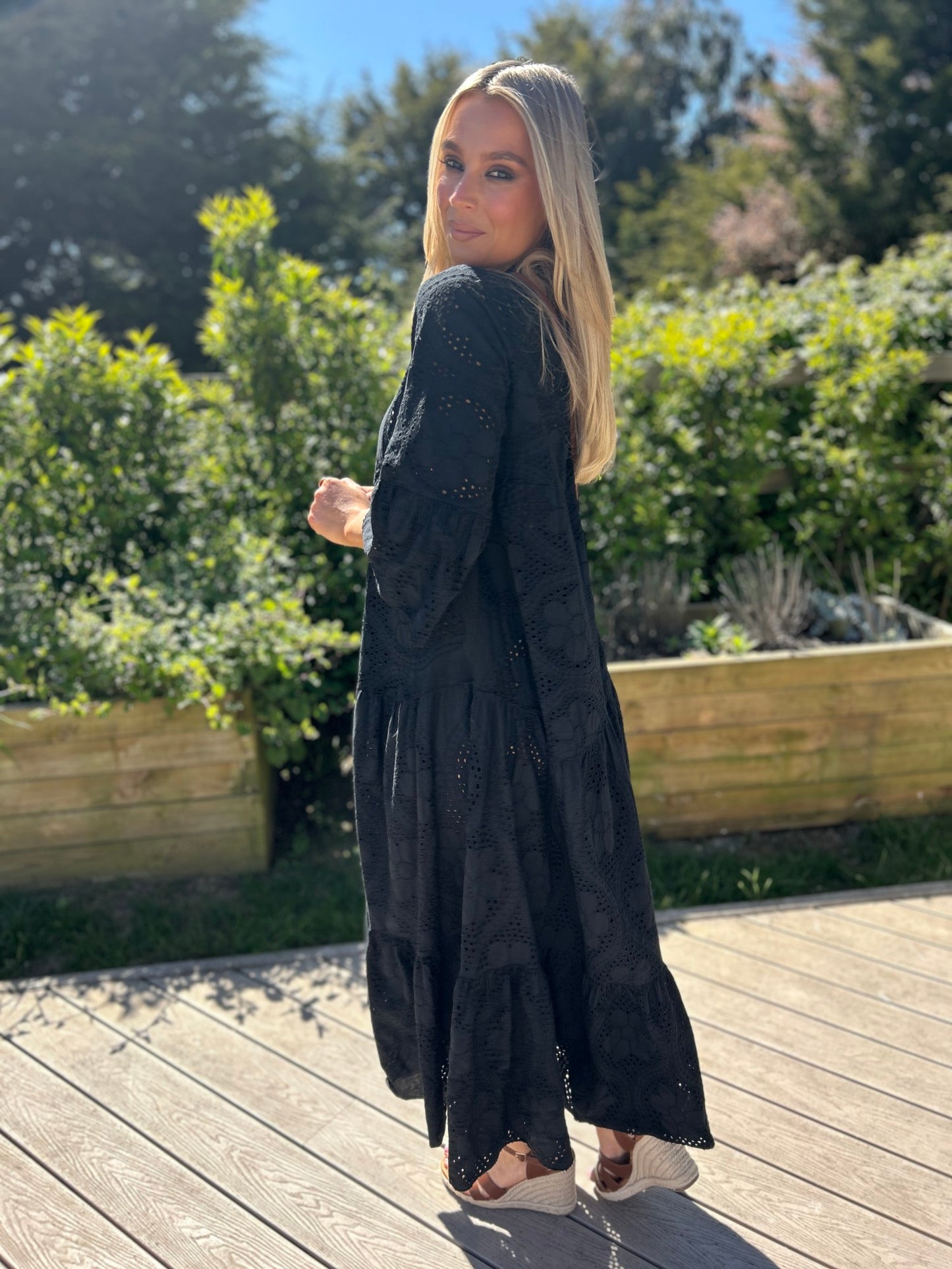 Jemma Beach Dress Black - Image 7
