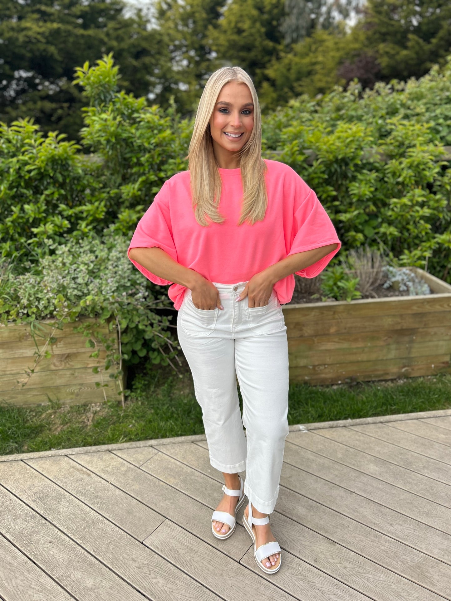 Thea Top Neon Pink - Image 8