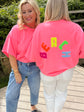 Thea Top Neon Pink - Image unknown