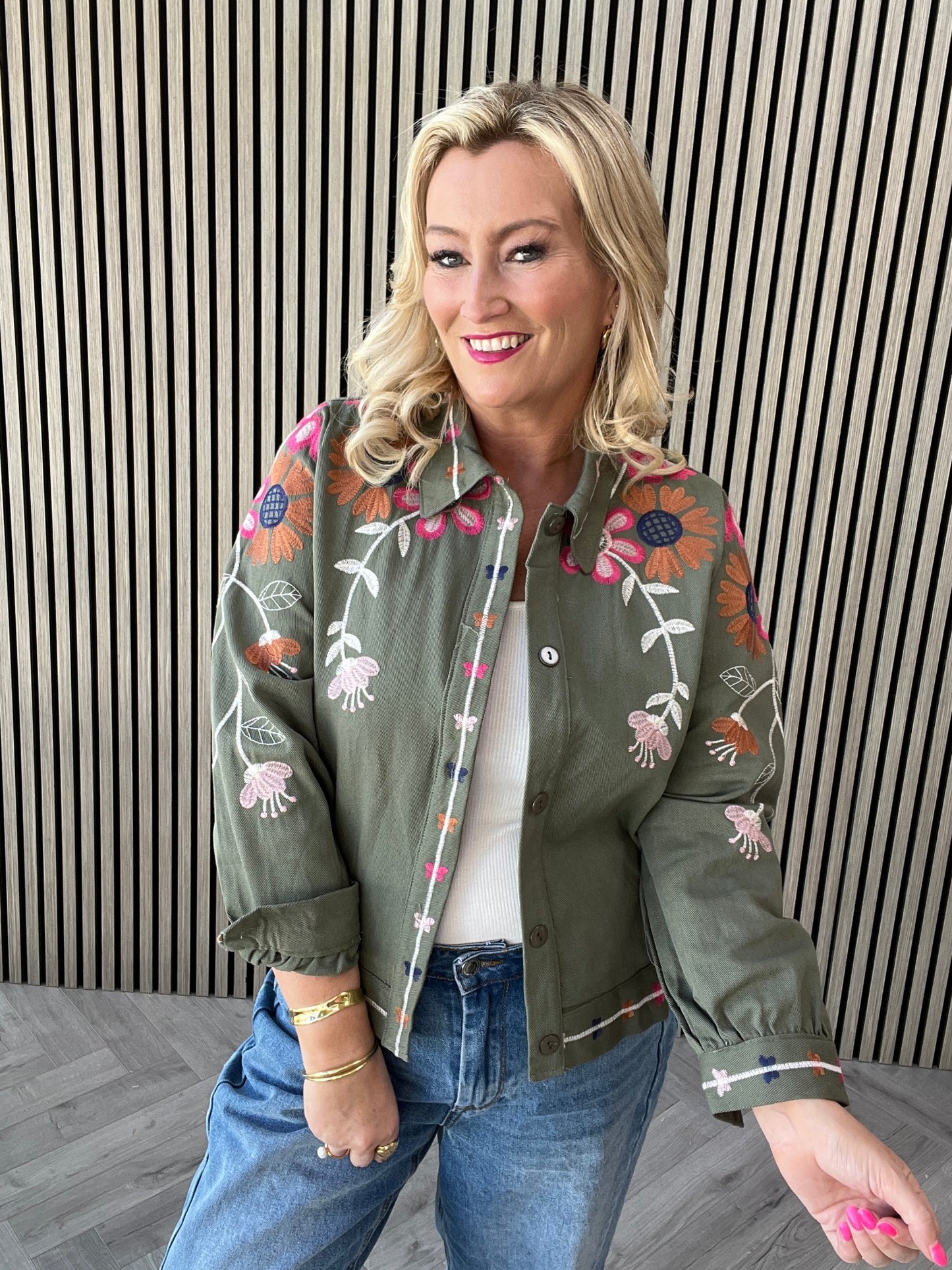 Ria Jacket Khaki - Image 3