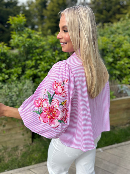 Cara Blouse Rose - Image 1