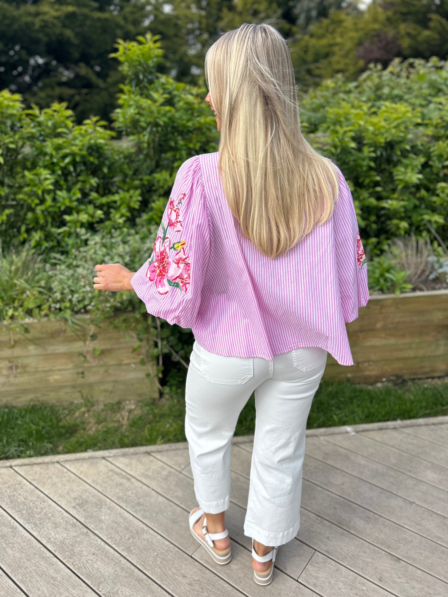 Cara Blouse Rose - Image 3