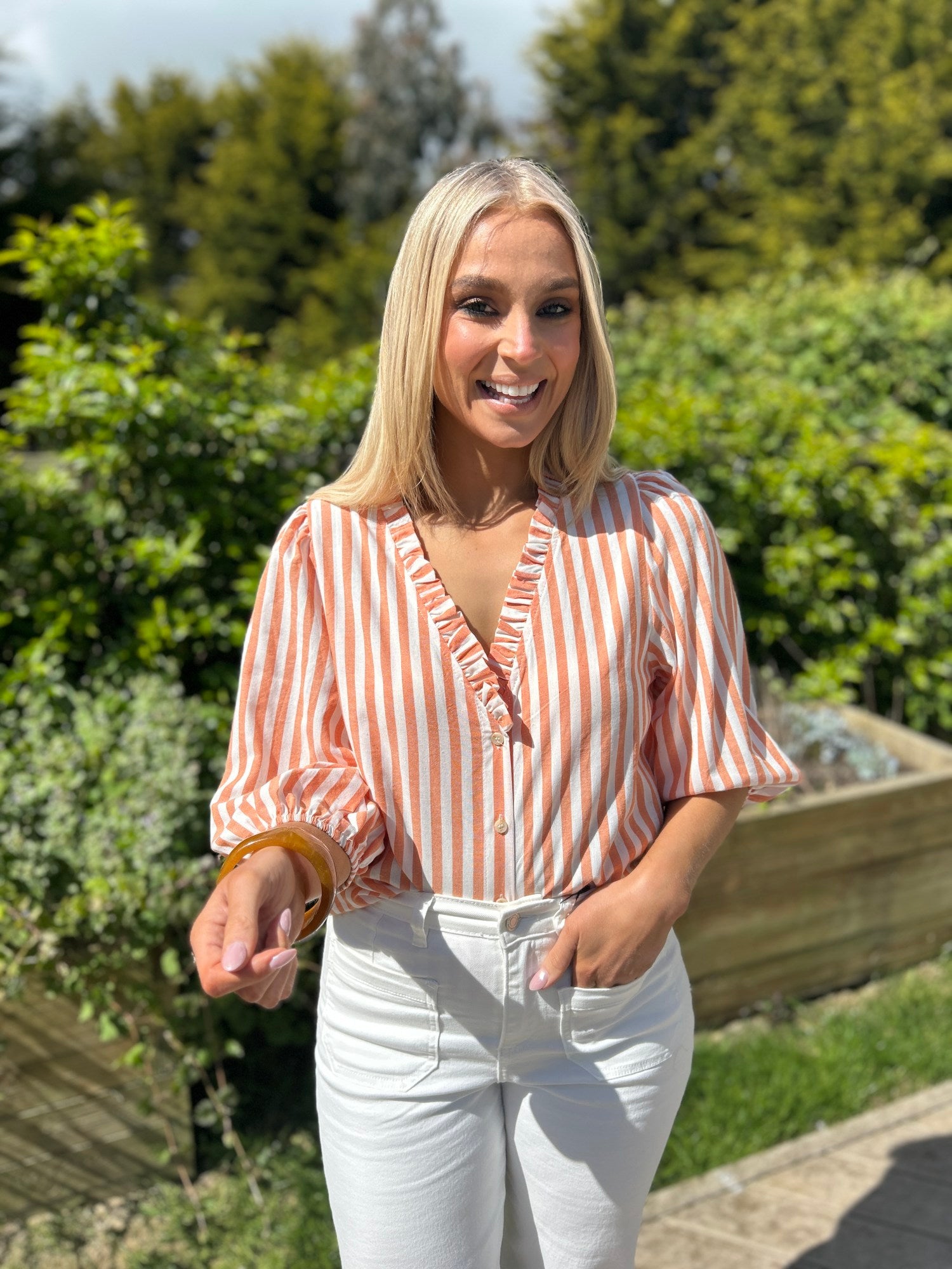 Erin Stripe Blouse - Image unknown