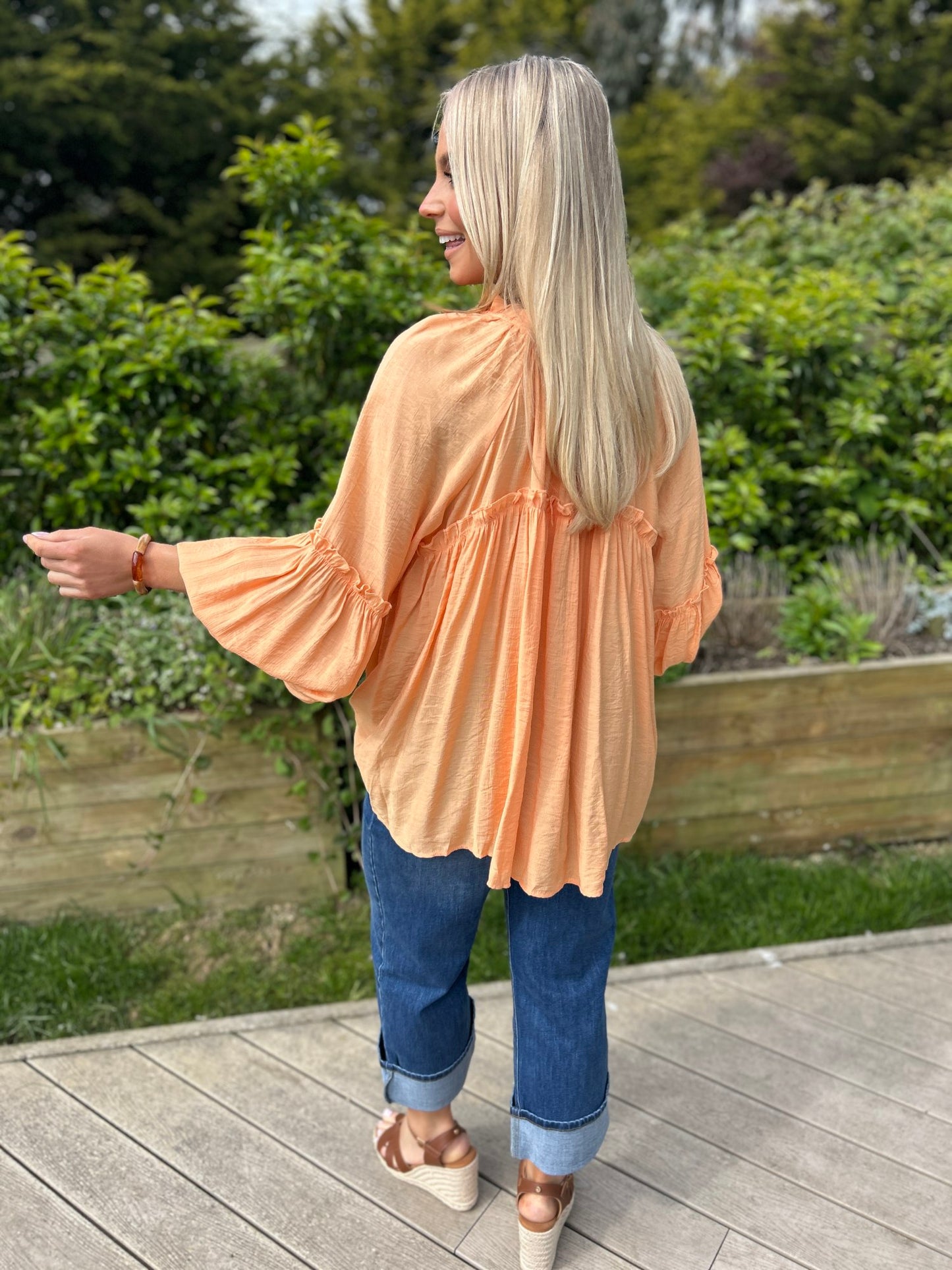 Molly Blouse Orange