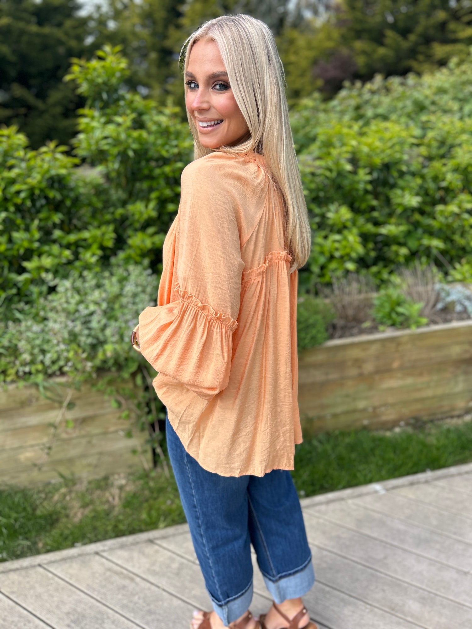 Molly Blouse Orange