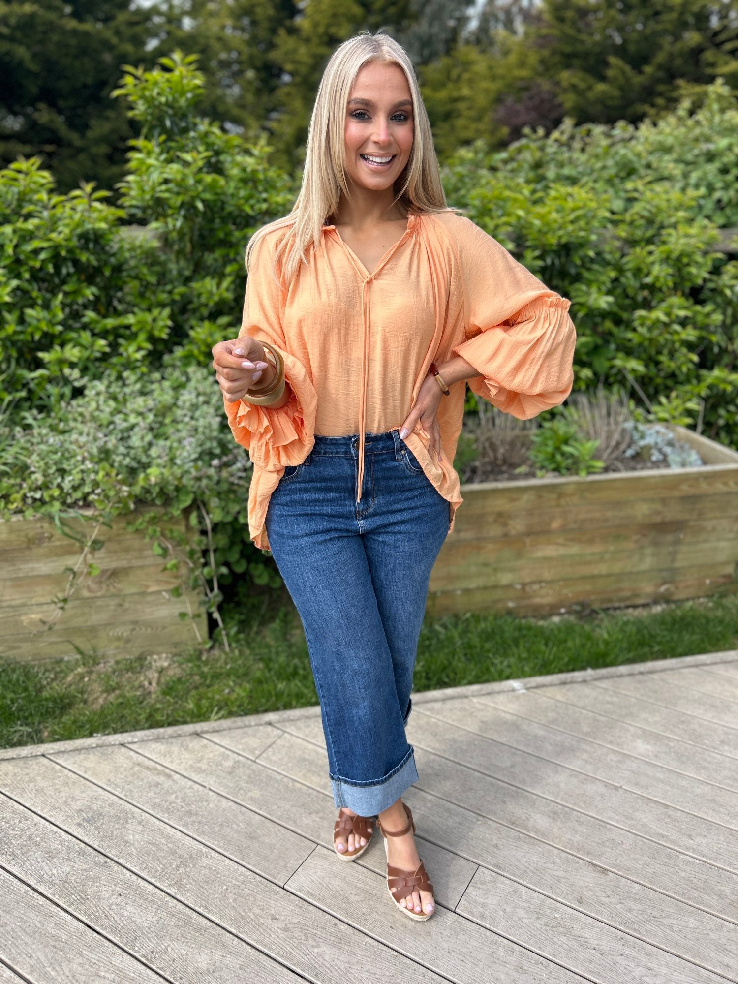Molly Blouse Orange
