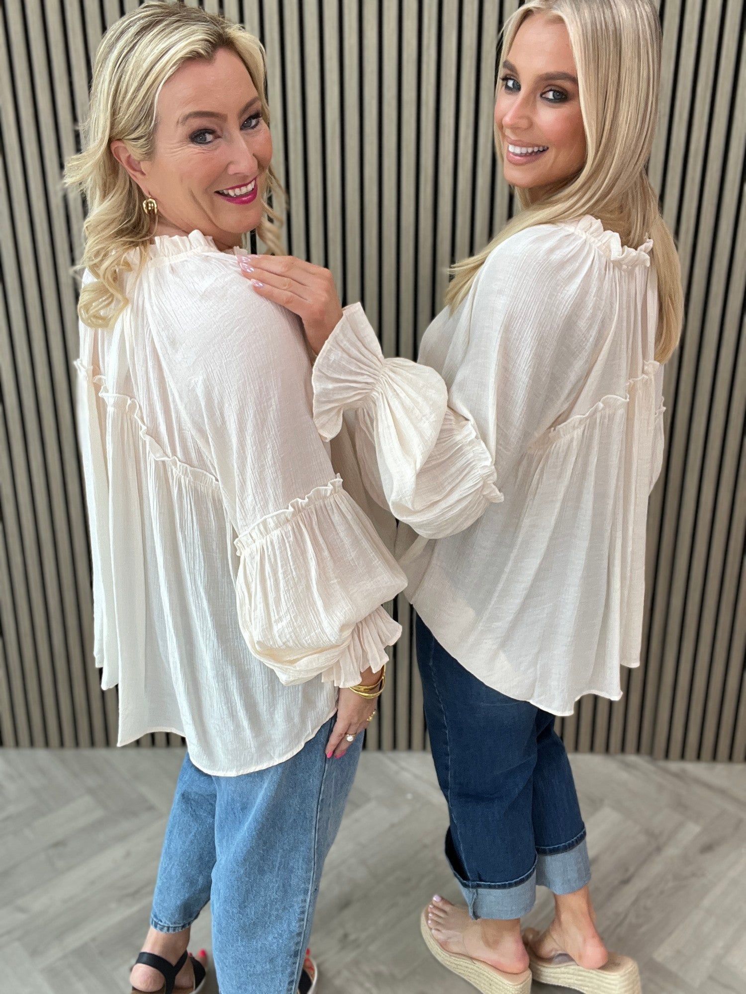 Molly Blouse Ecru