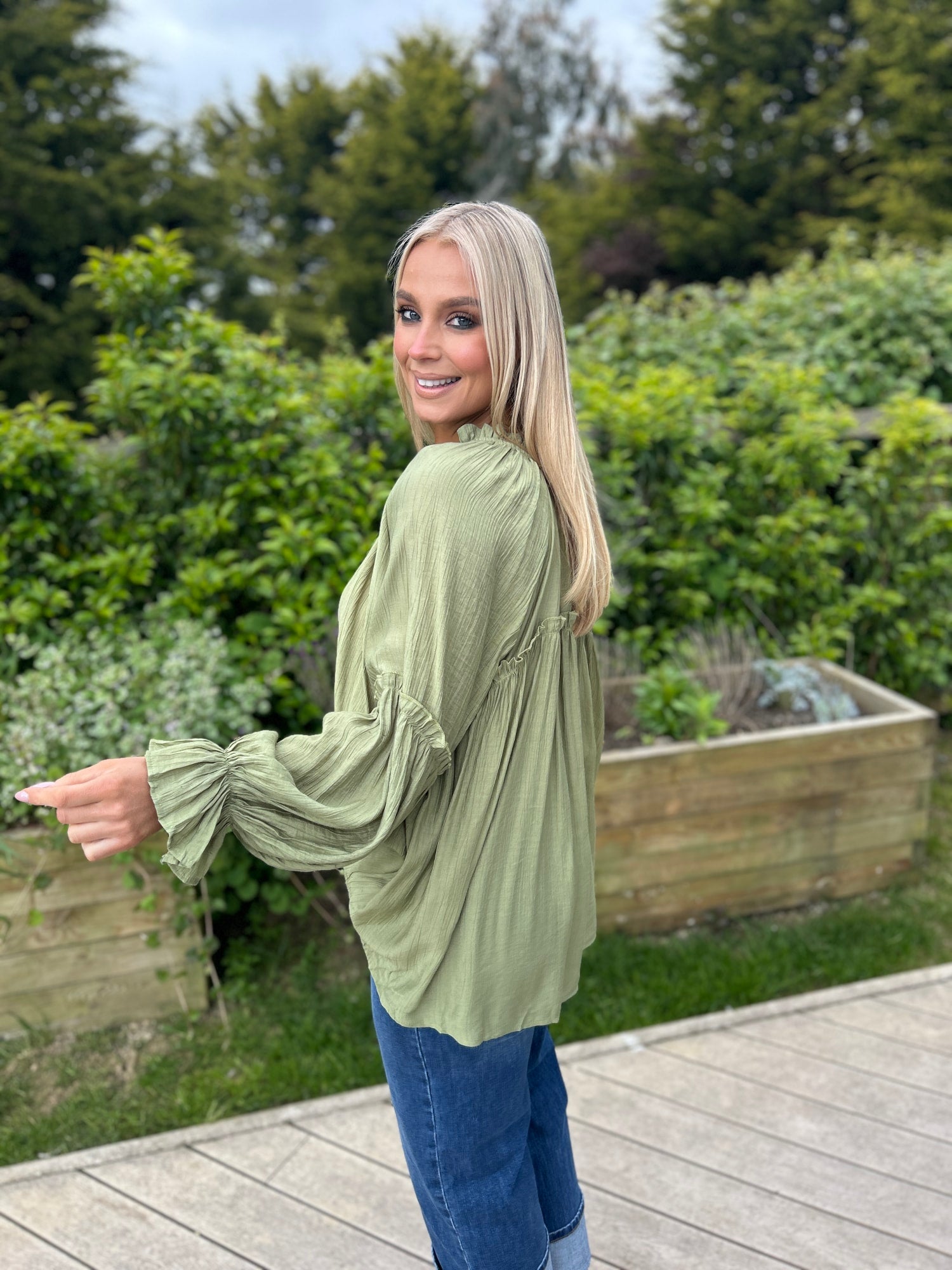 Molly Blouse Khaki