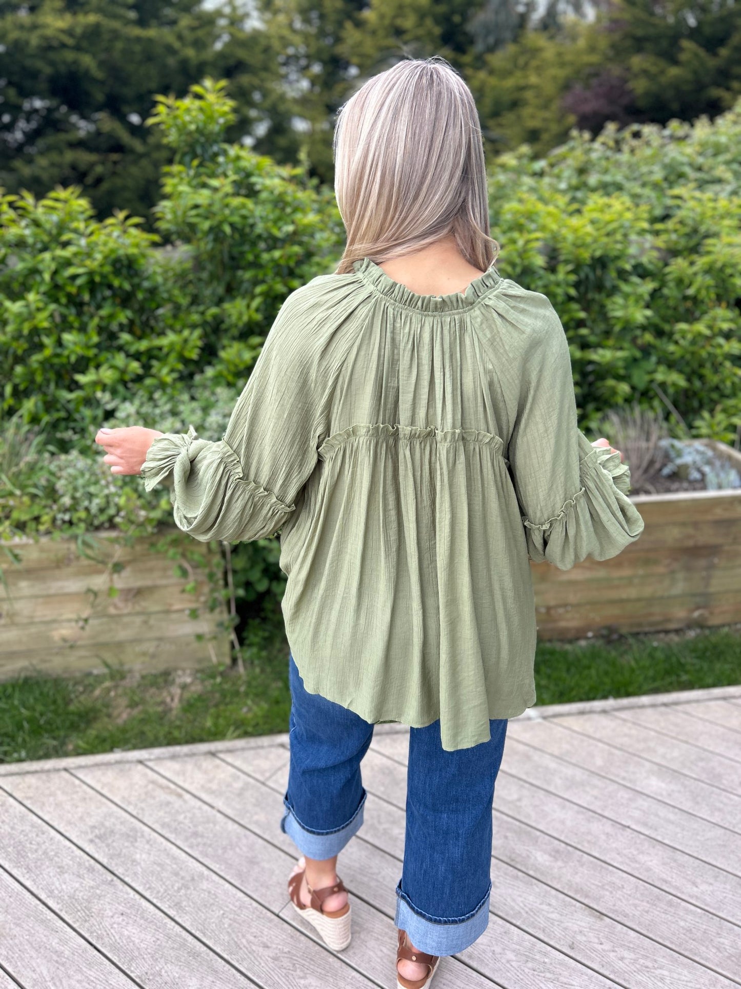 Molly Blouse Khaki