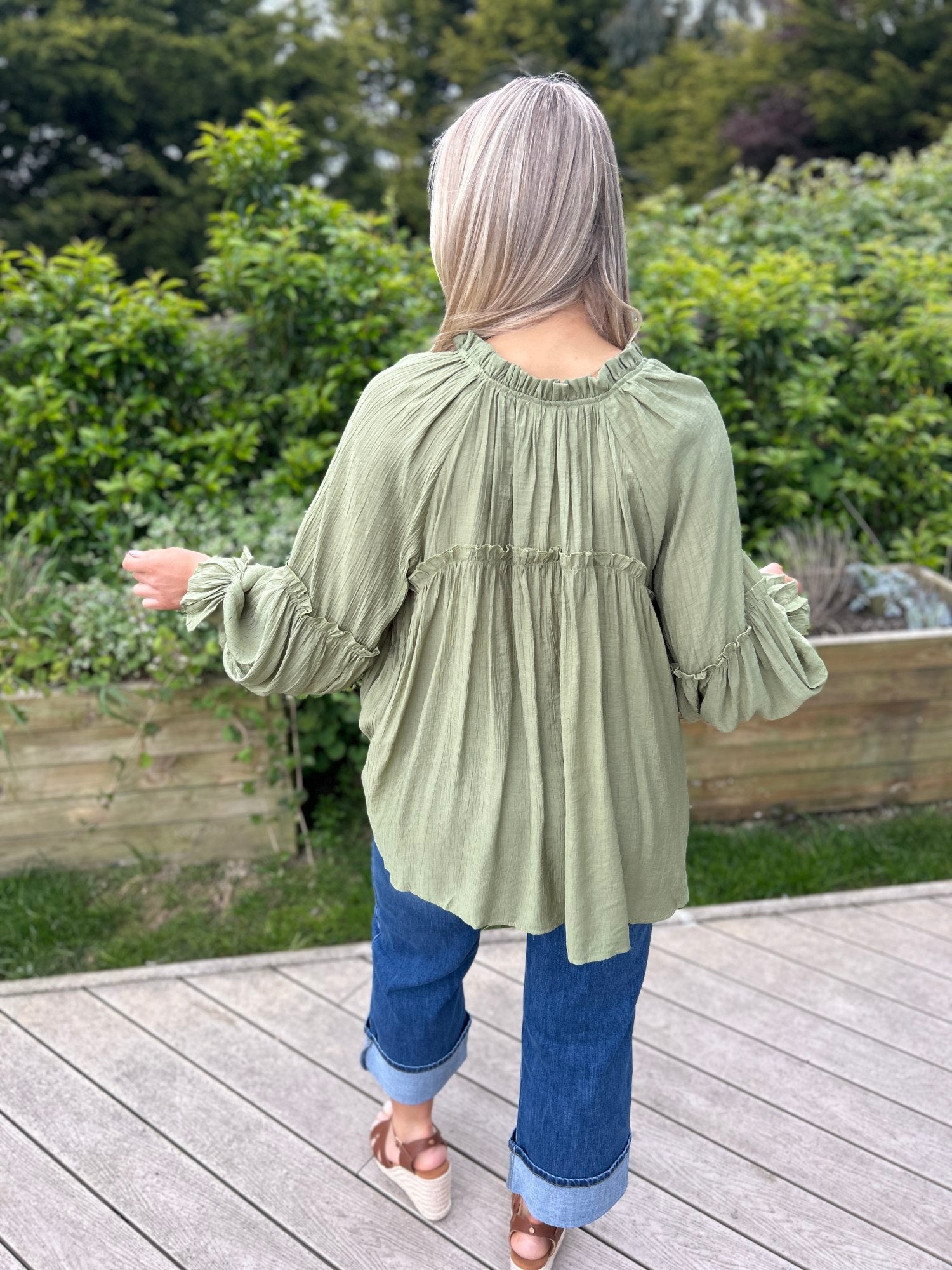 Molly Blouse Khaki