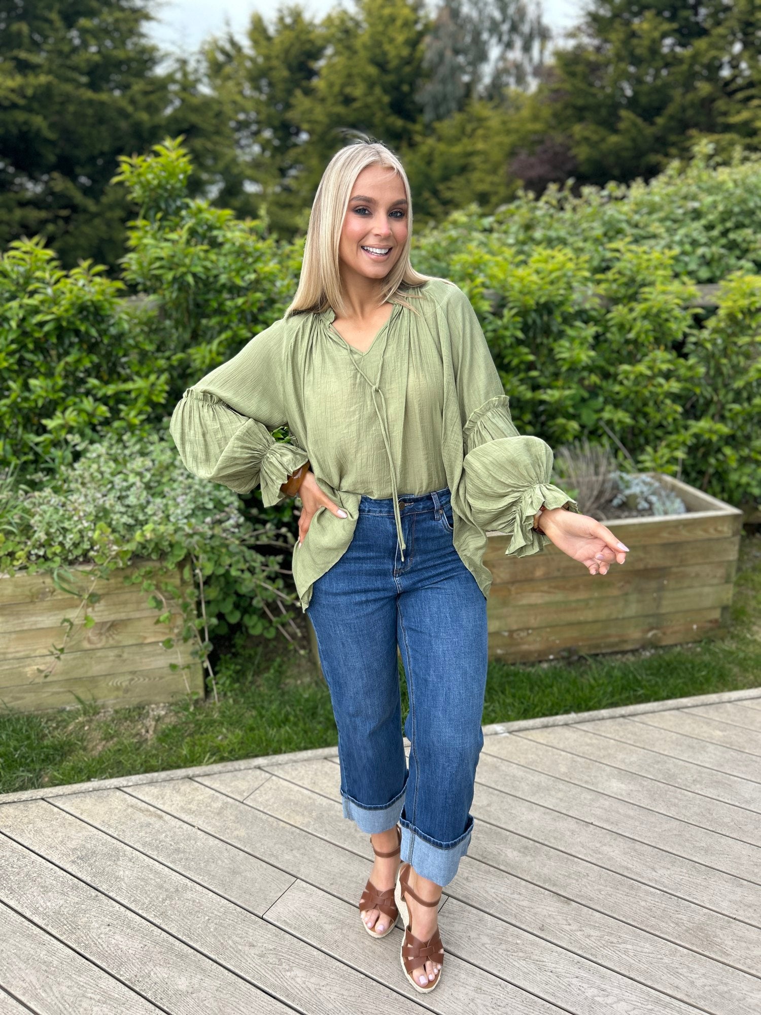 Molly Blouse Khaki