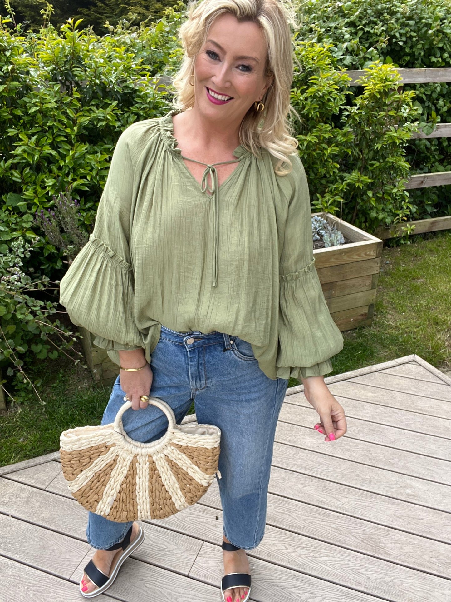 Molly Blouse Khaki