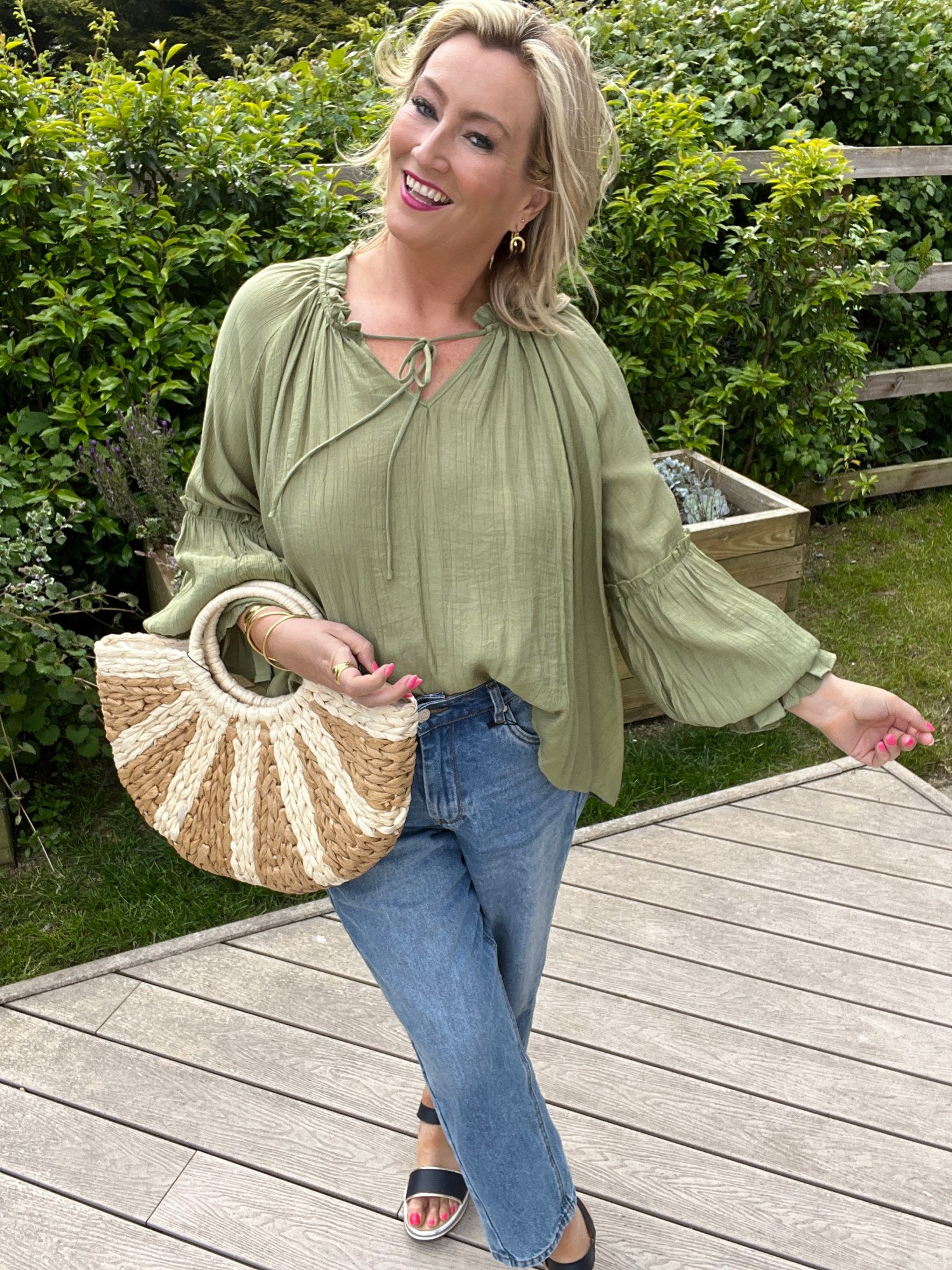 Molly Blouse Khaki