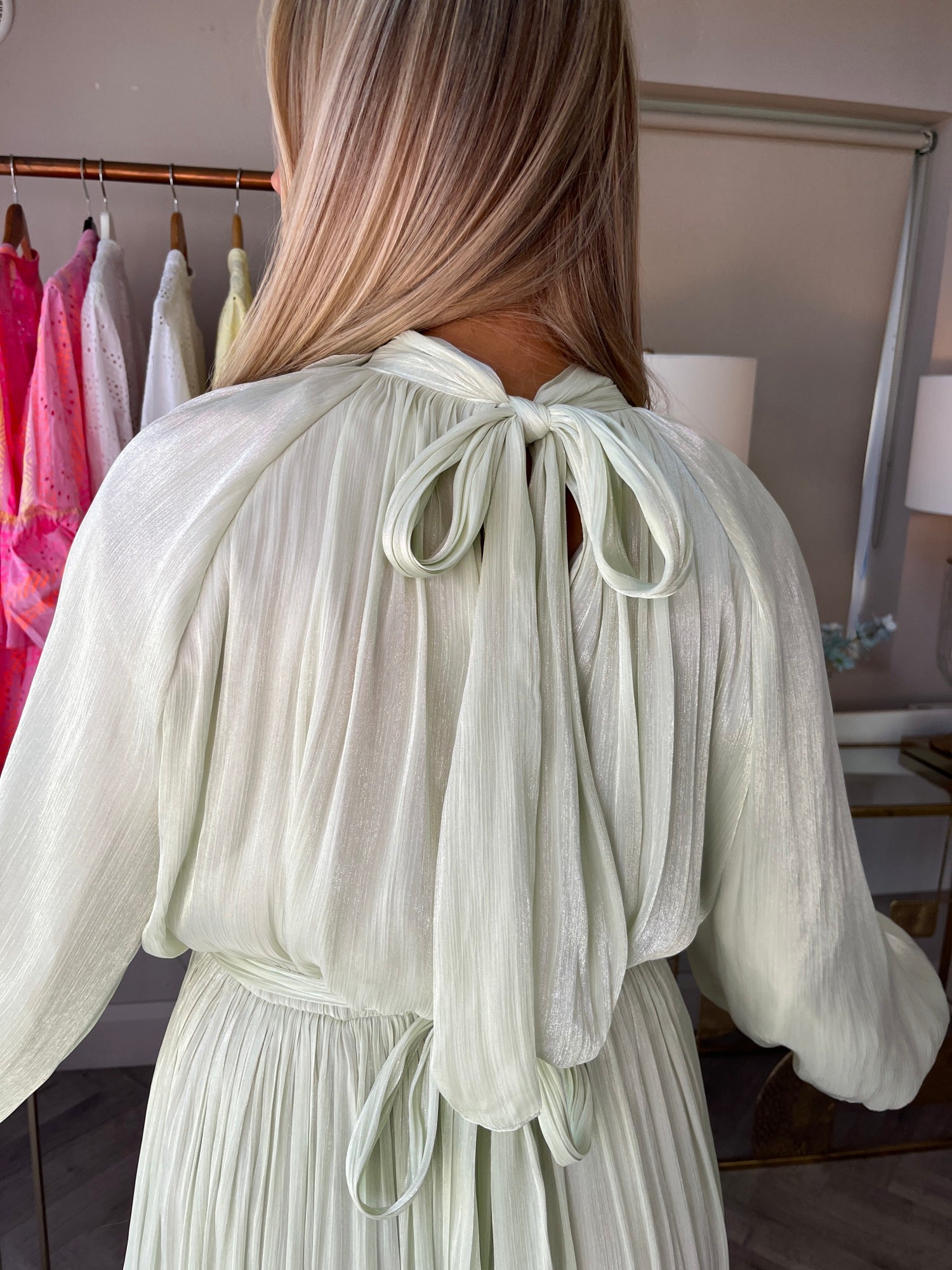 Alva Mint Maxi Dress - Image 4