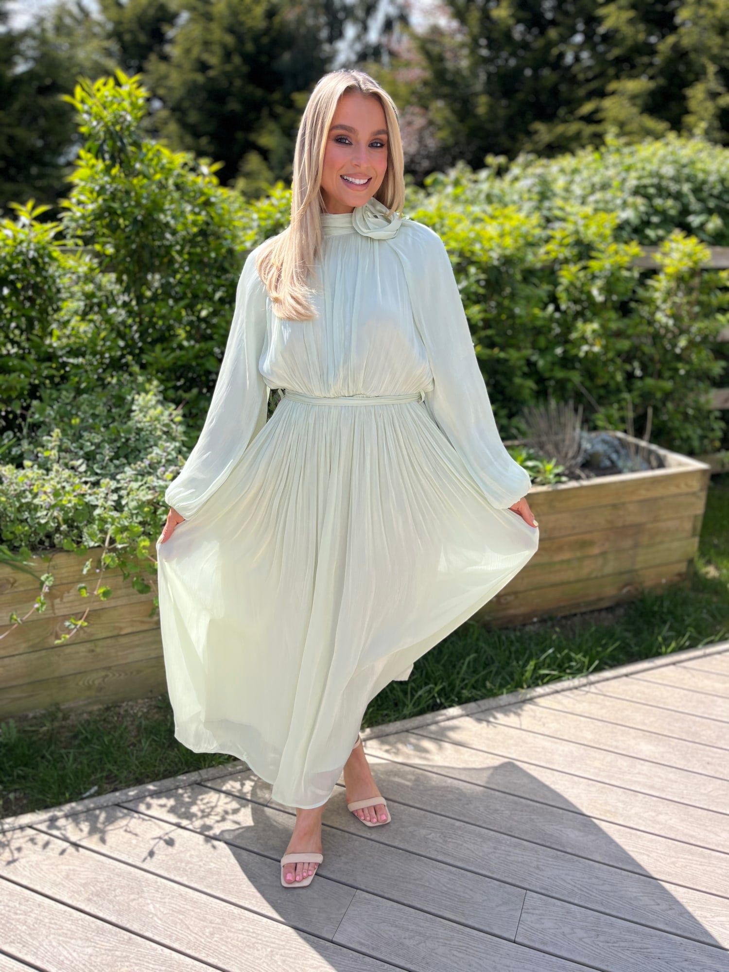 Alva Mint Maxi Dress - Image 6