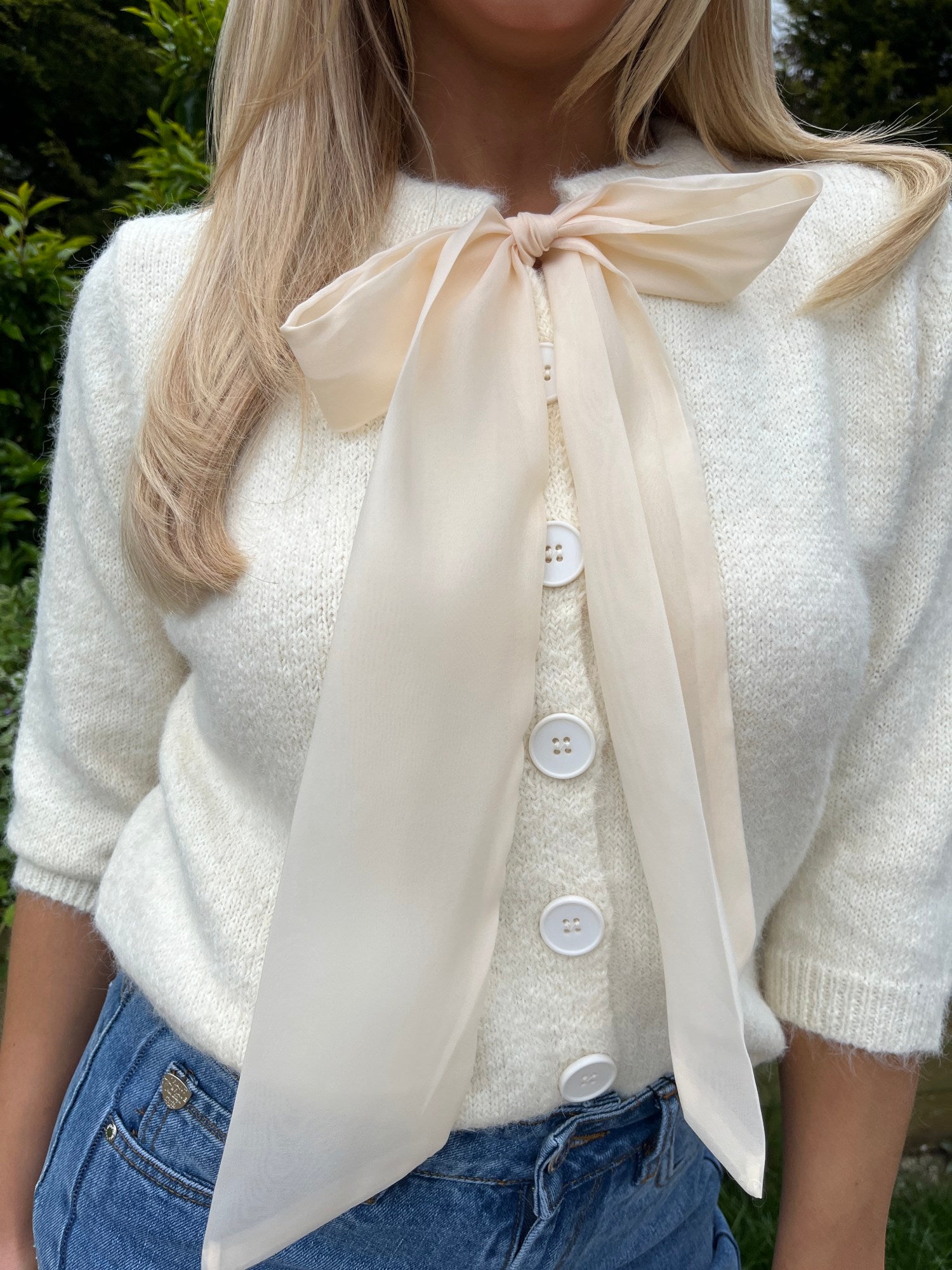 Darcey Bow Cardi - Image 3