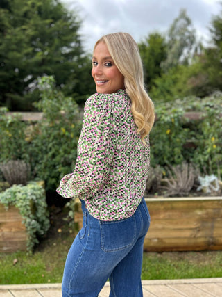 Kassandra Blouse Green - Image 4