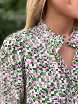 Kassandra Blouse Green - Image 7