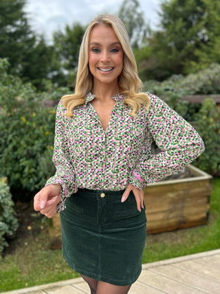 Kassandra Blouse Green - Image 9
