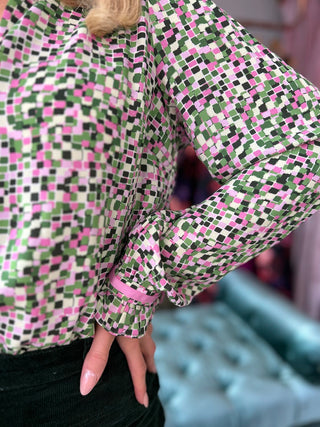 Kassandra Blouse Green - Image 10