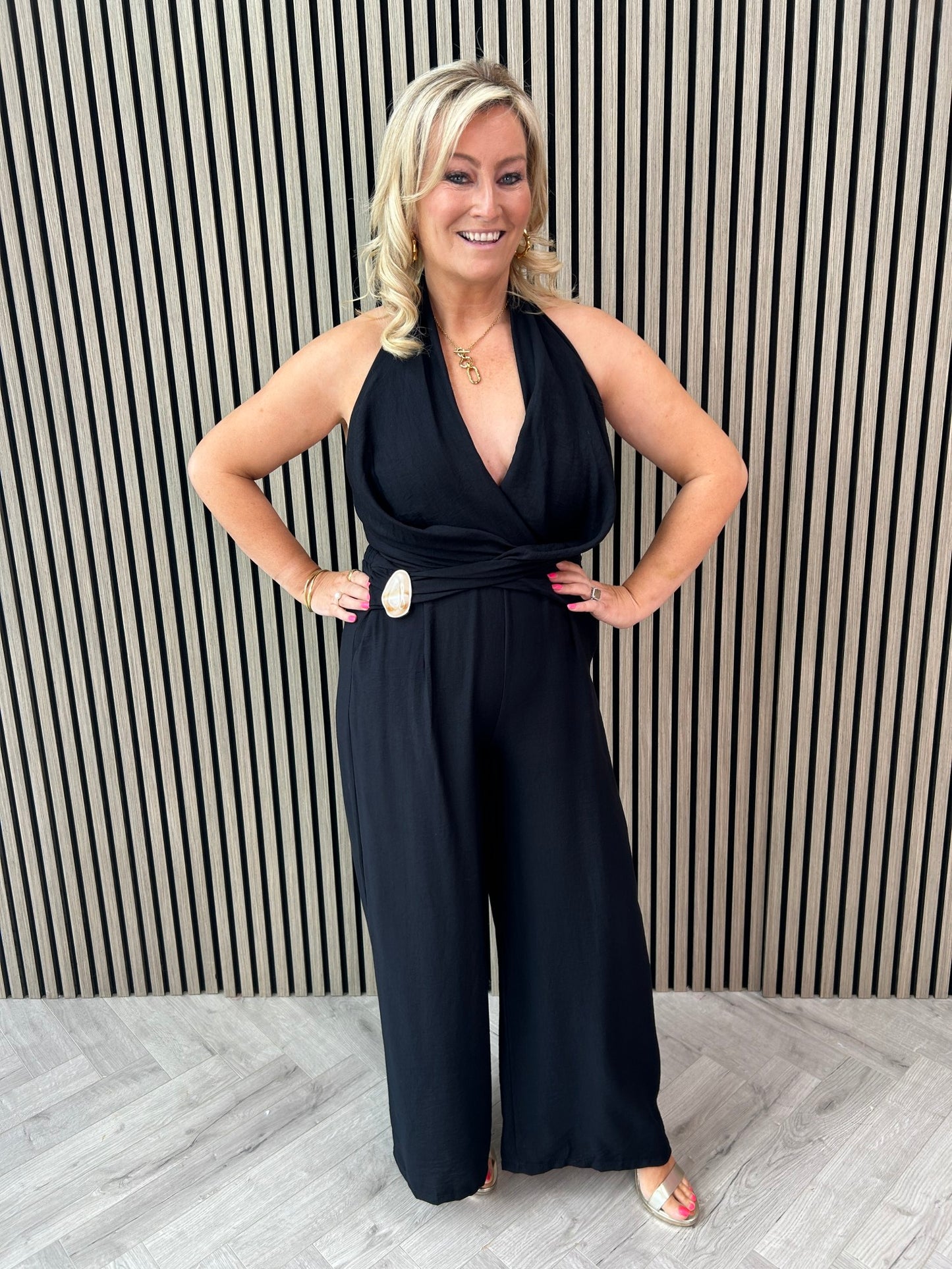 Nicole Black Jumpsuit - Image 7