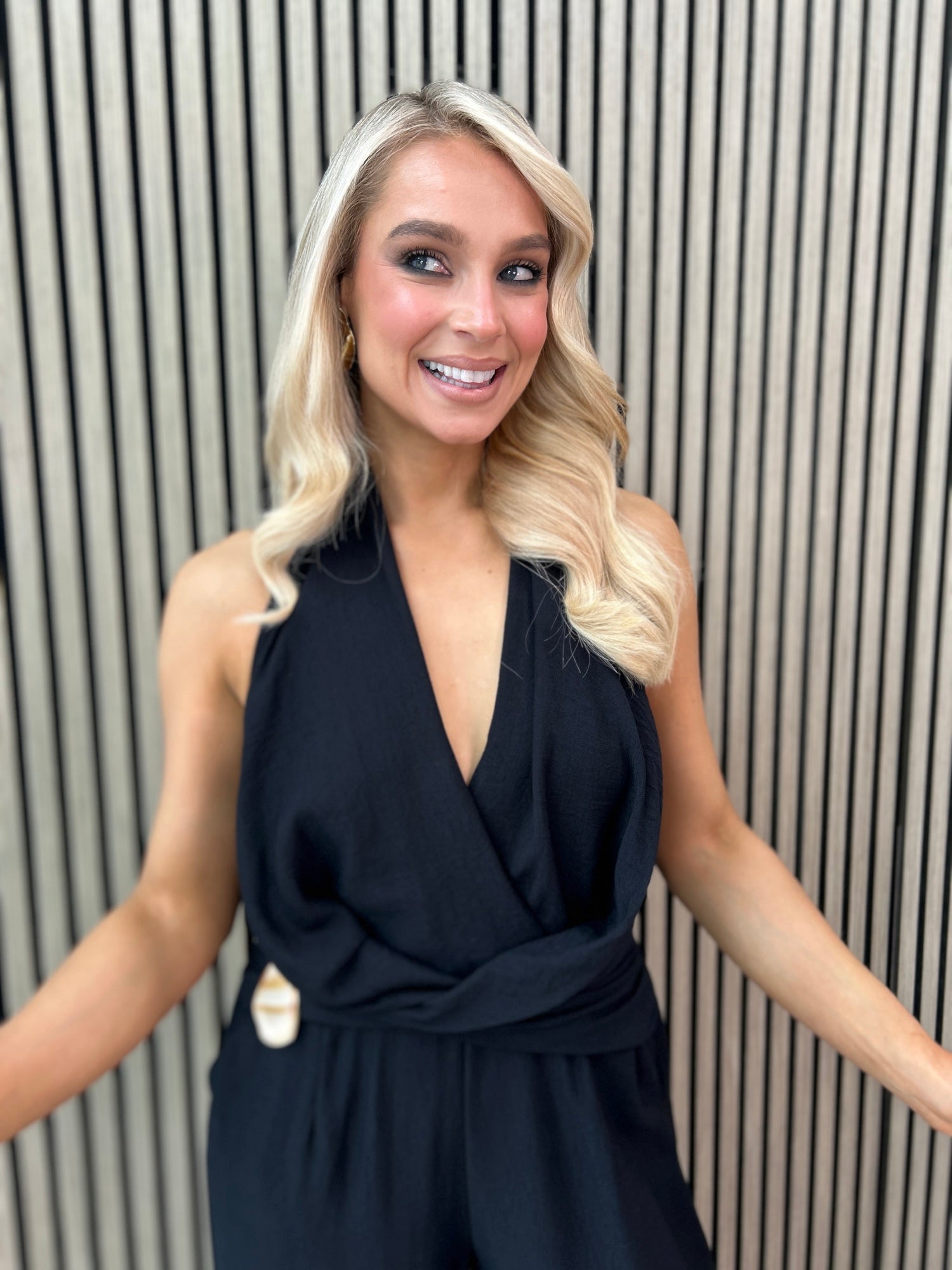 Nicole Black Jumpsuit - Image 9
