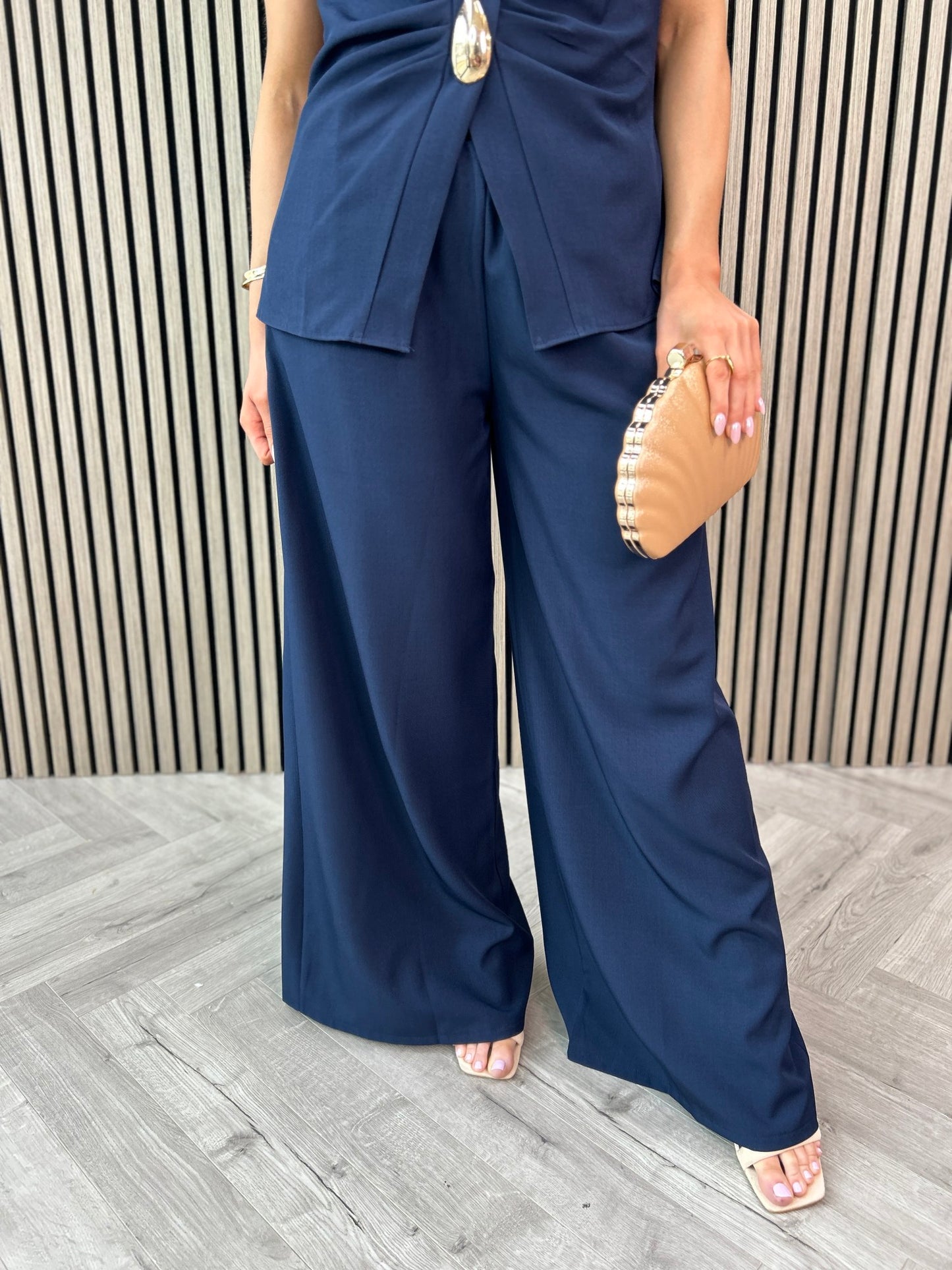 Sarah Co-Ord Navy - Image 6