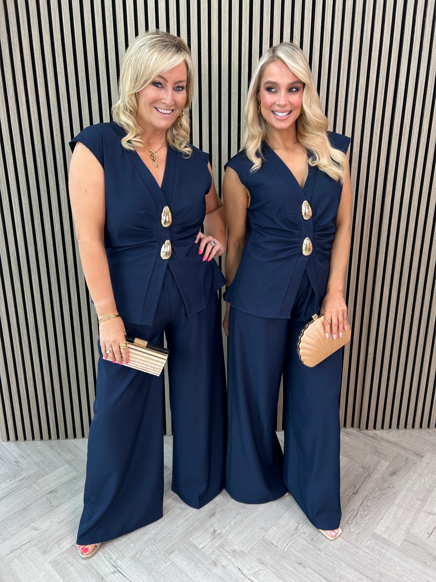 Sarah Co-Ord Navy - Image 2