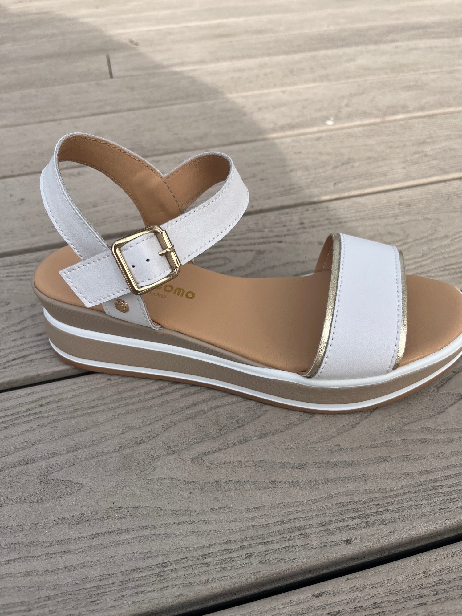 Jasmin White Sandal - Image 2