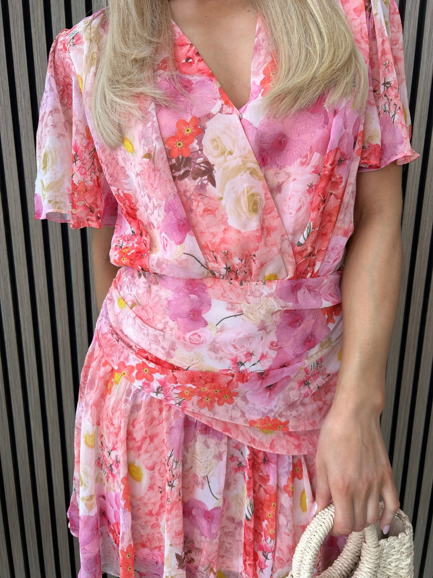 Caris Dress Pink - Image 6