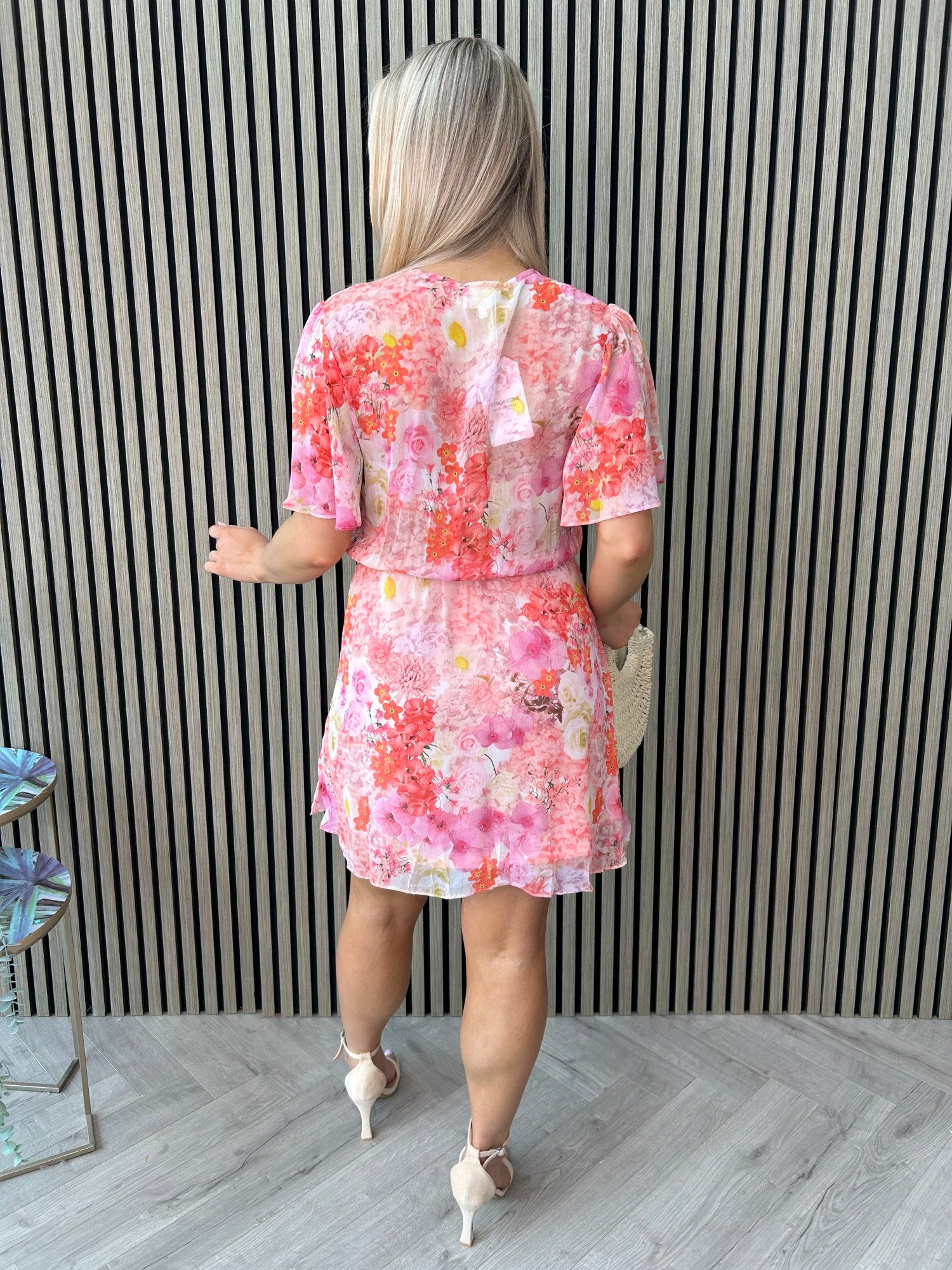 Caris Dress Pink - Image 8