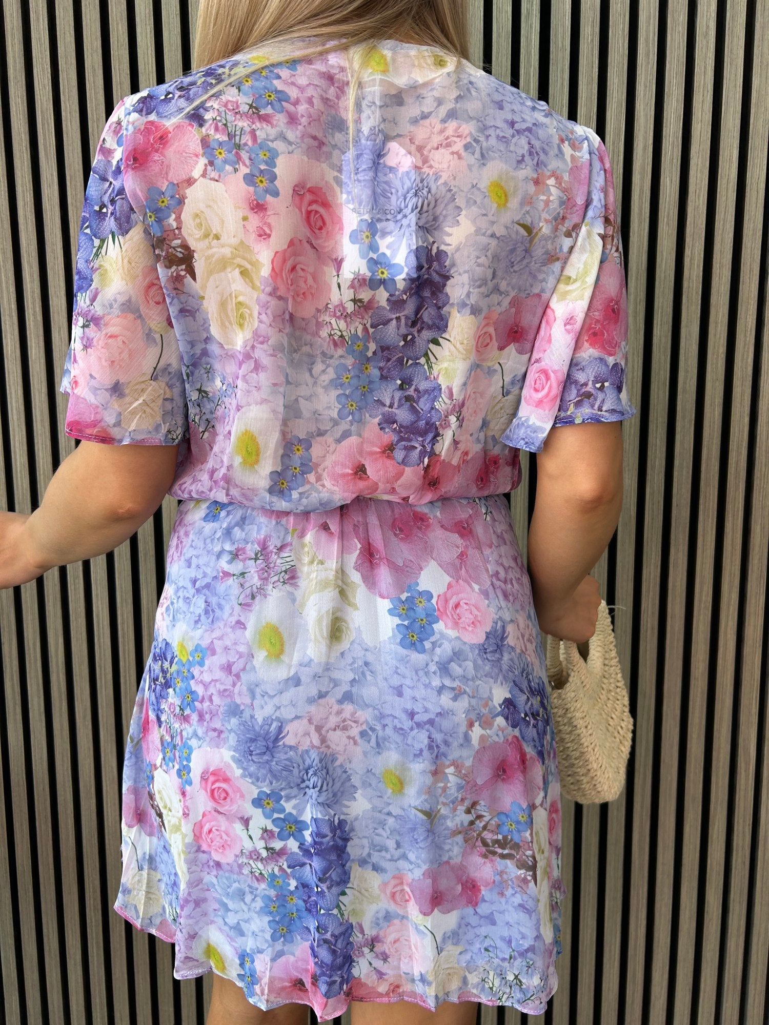 Caris Dress Blue - Image 8