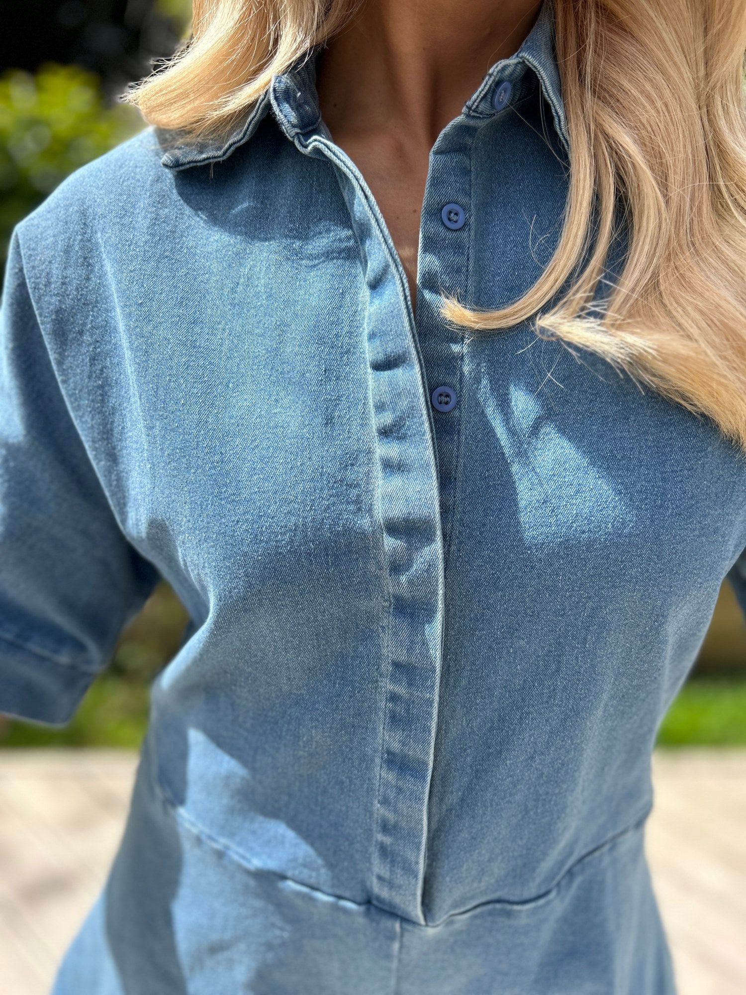Anabel Denim playsuit - Image 10