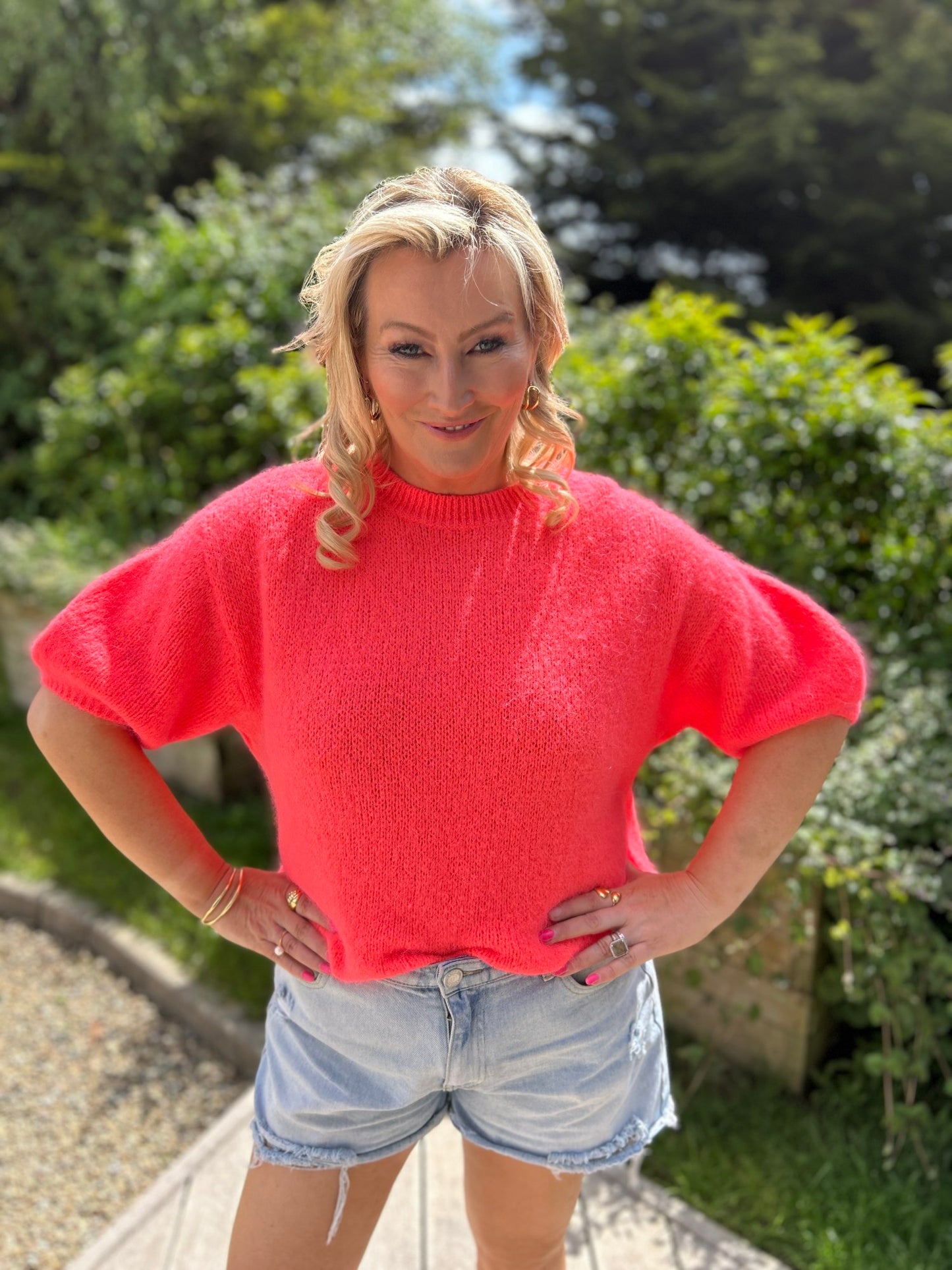 Etta Coral  knit - Image 4