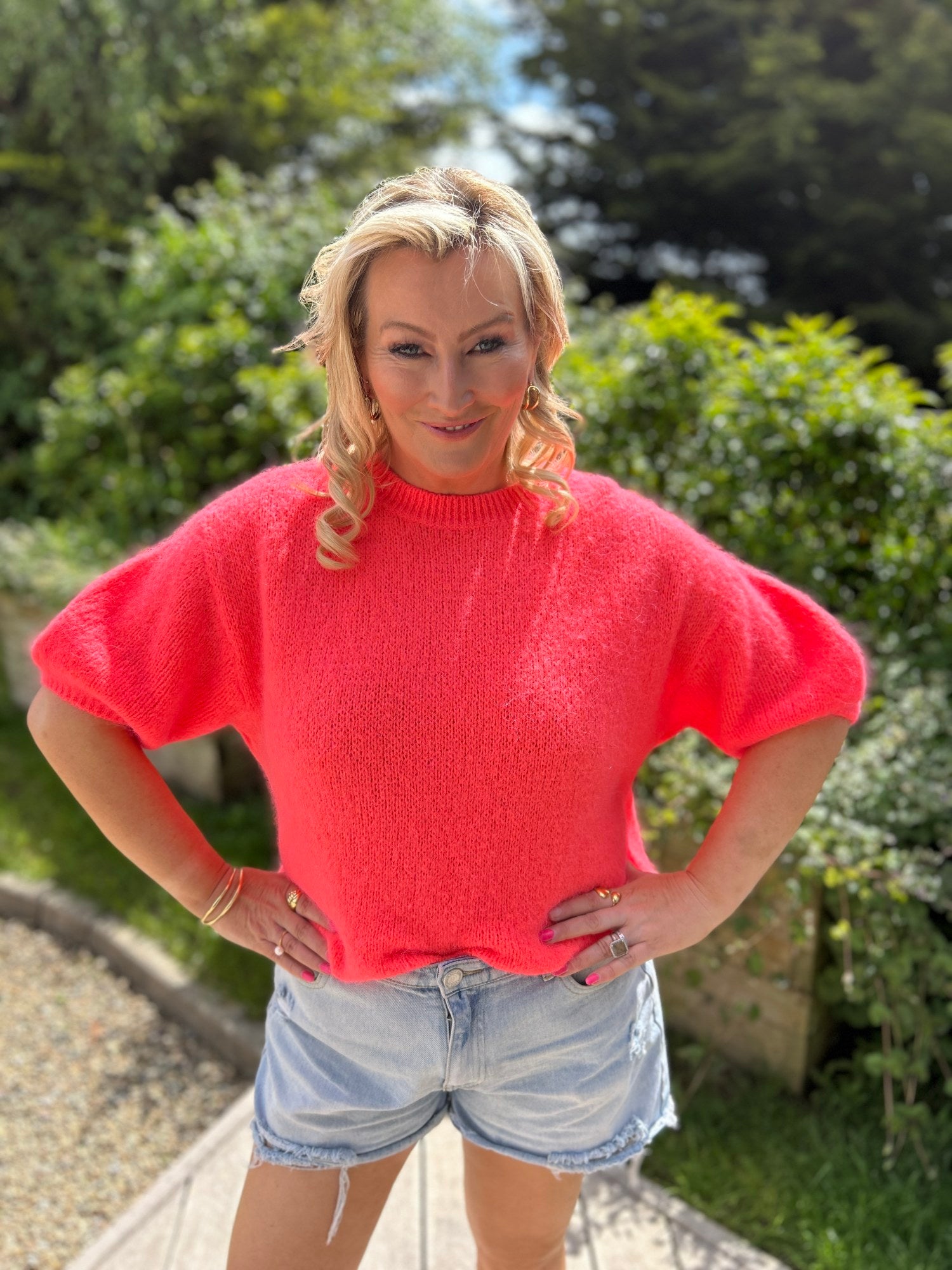 Etta Coral  knit - Image 4