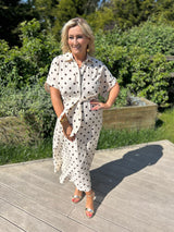 Meredith Polka Dot Dress - Image unknown