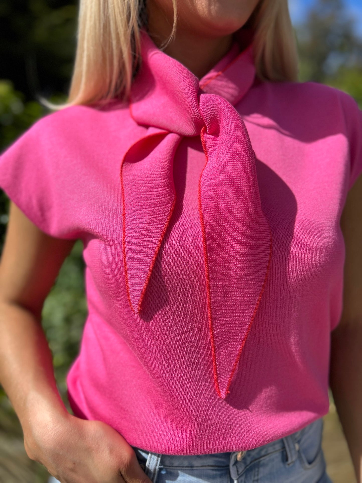 Camille Pink Top