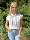 Camille Top white