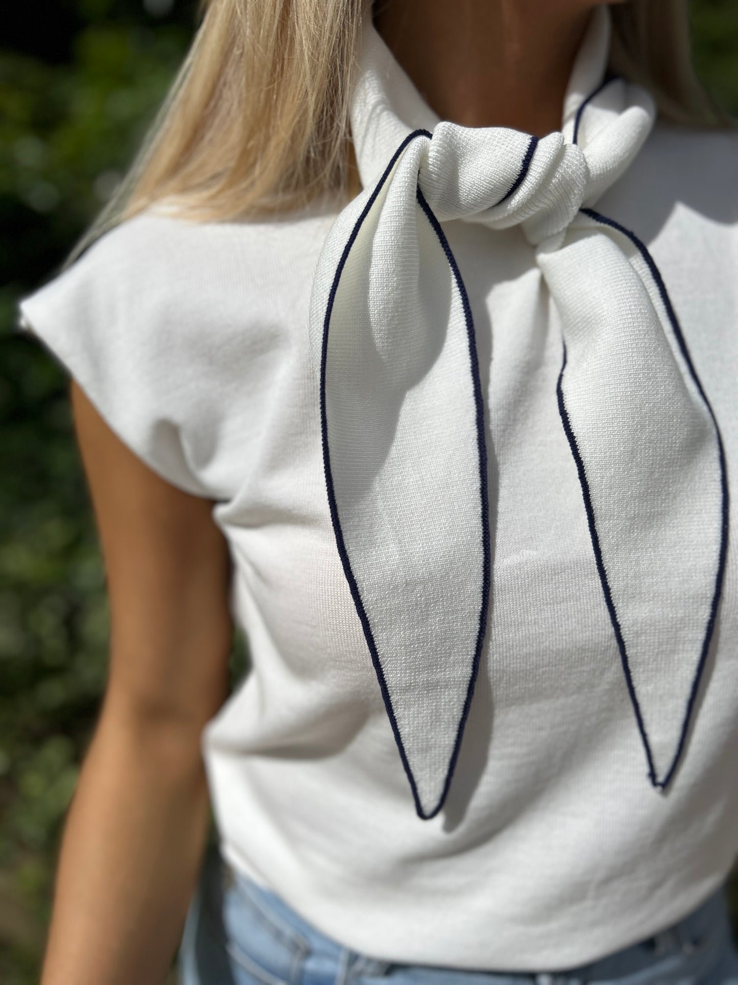 Camille Top white