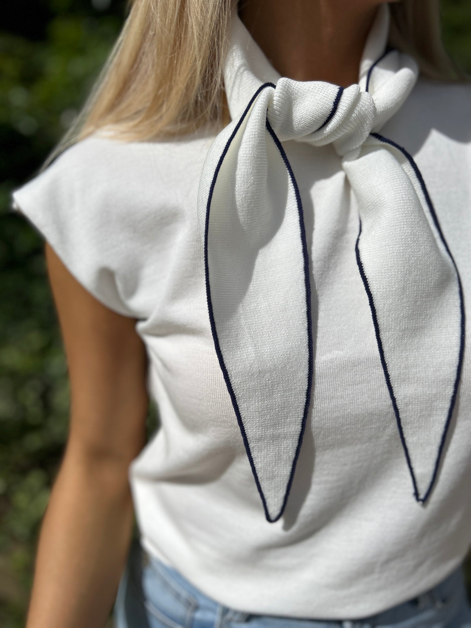 Camille Top white