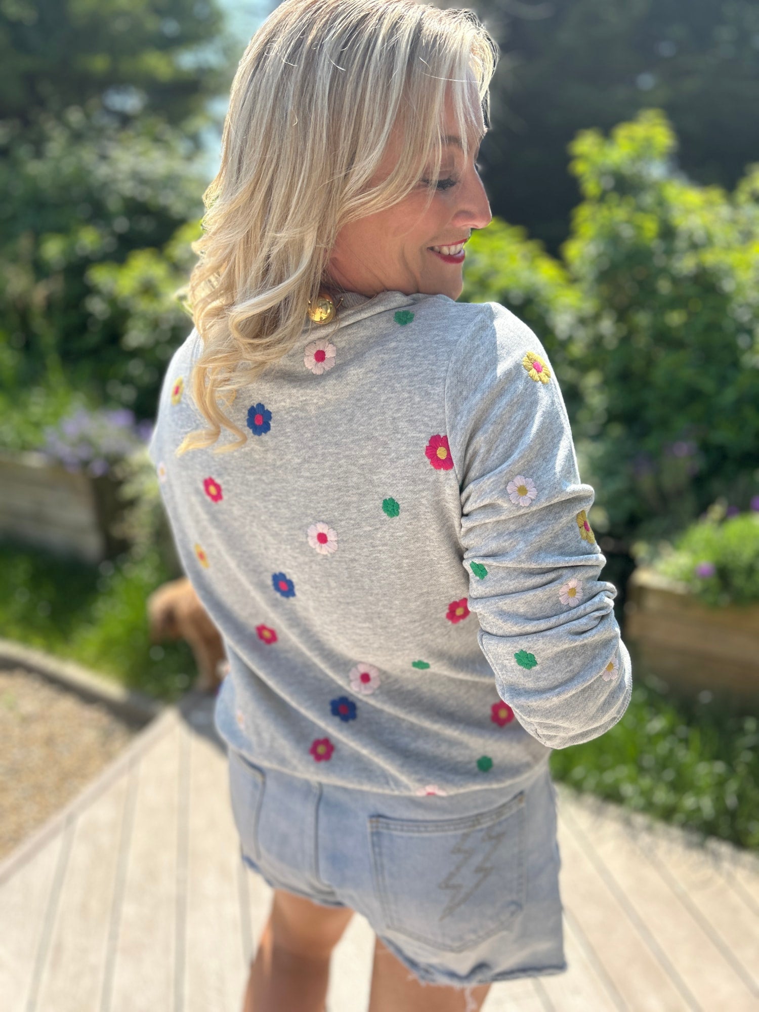 Quinn Sweatshirt Grey - Image 3
