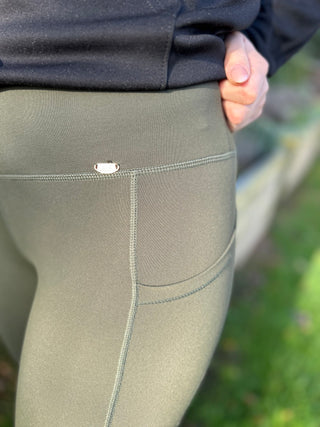 Nessa Legging Khaki - Image 2