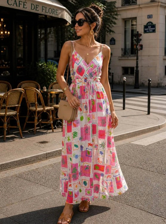 Sydney Dress Pink - Image 2