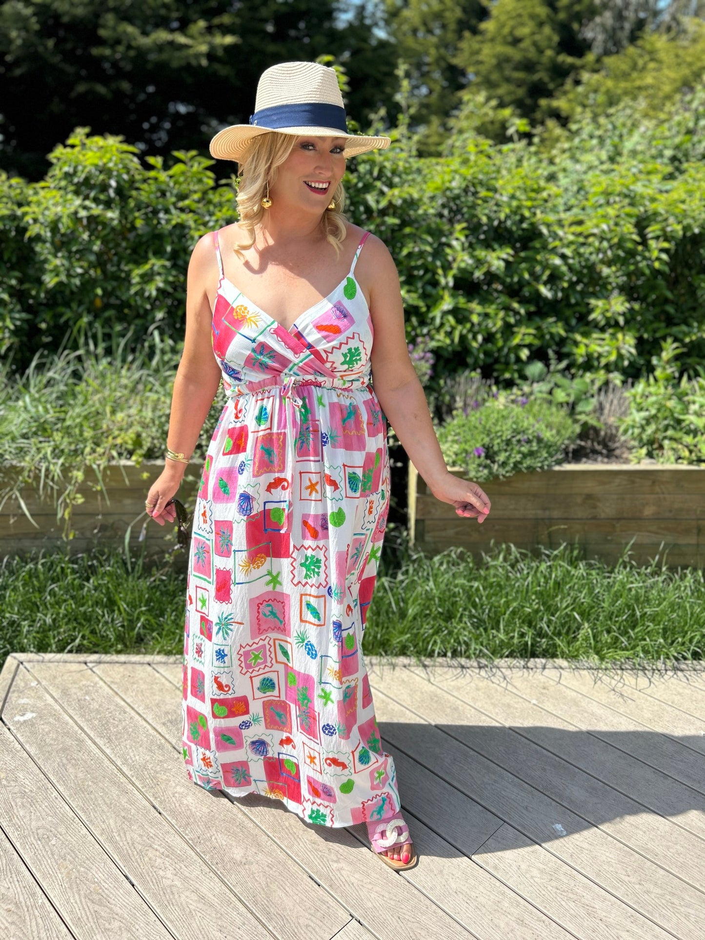 Sydney Dress Pink - Image 3