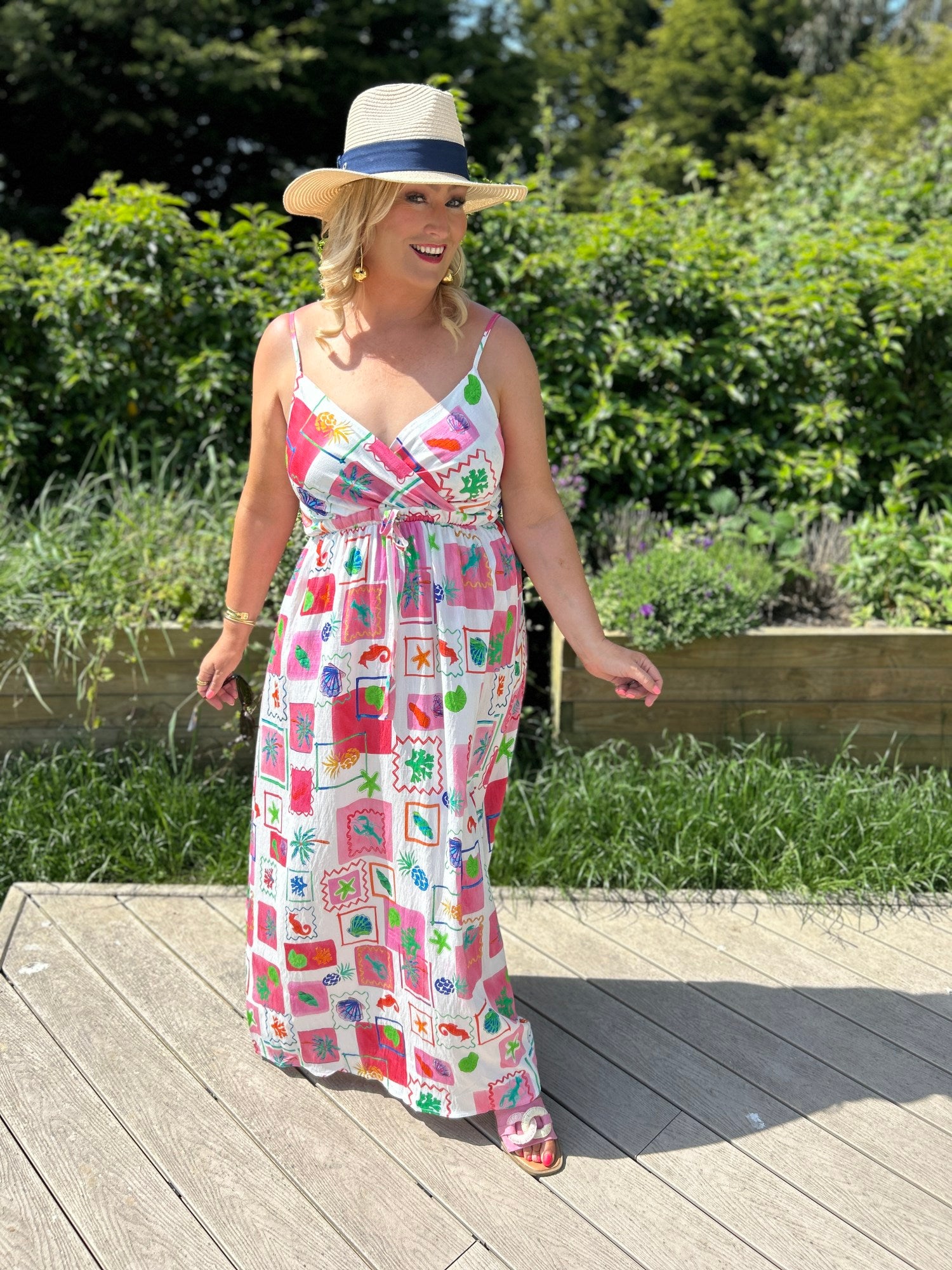 Sydney Dress Pink - Image 3