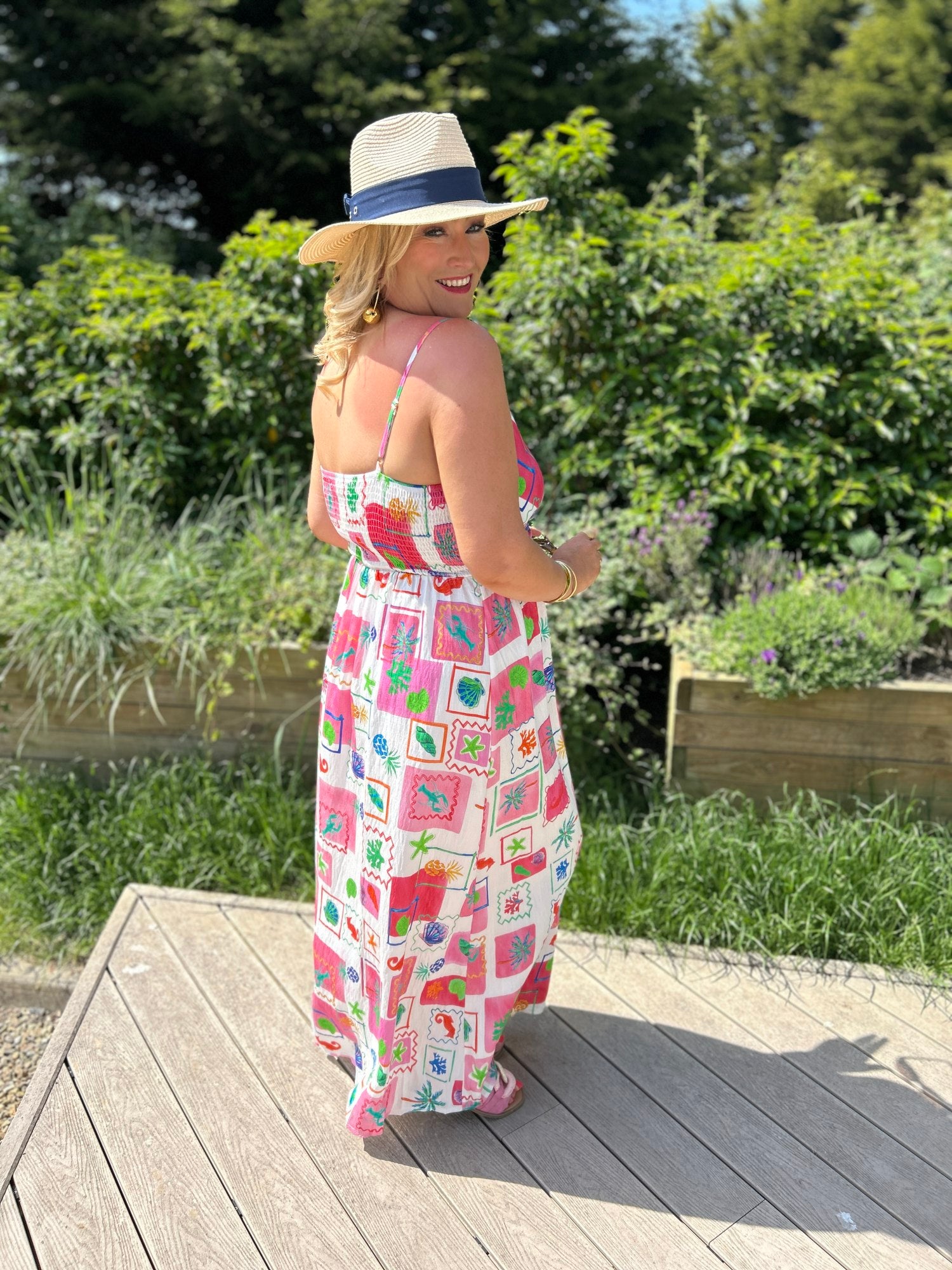 Sydney Dress Pink - Image 6